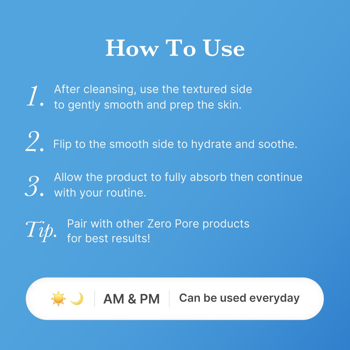 [Subscr.] Zero Pore Madecassoside Pads (Mild)
