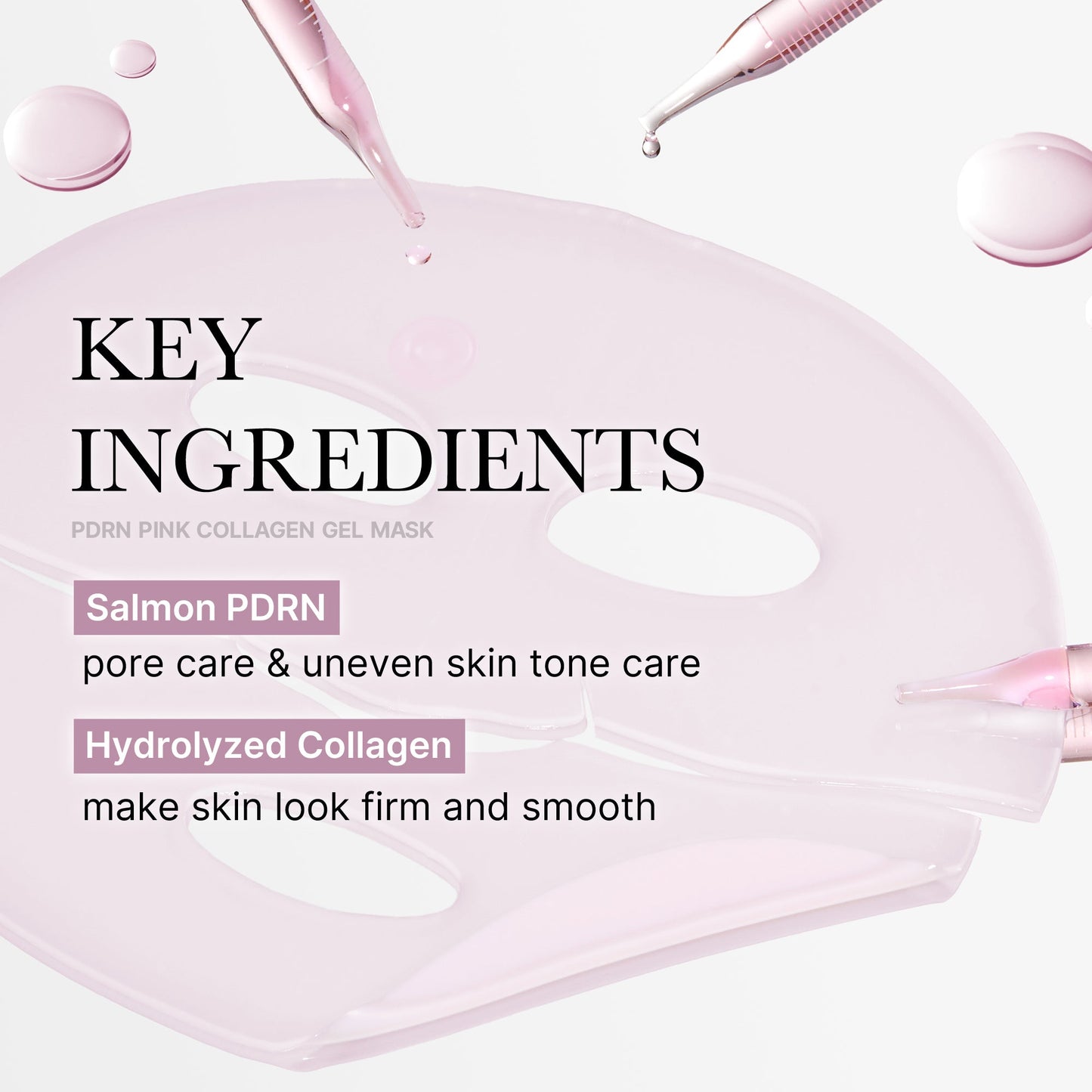 [GIFT] Salmon PDRN Pink Collagen Jelly Gel Mask (4ea)