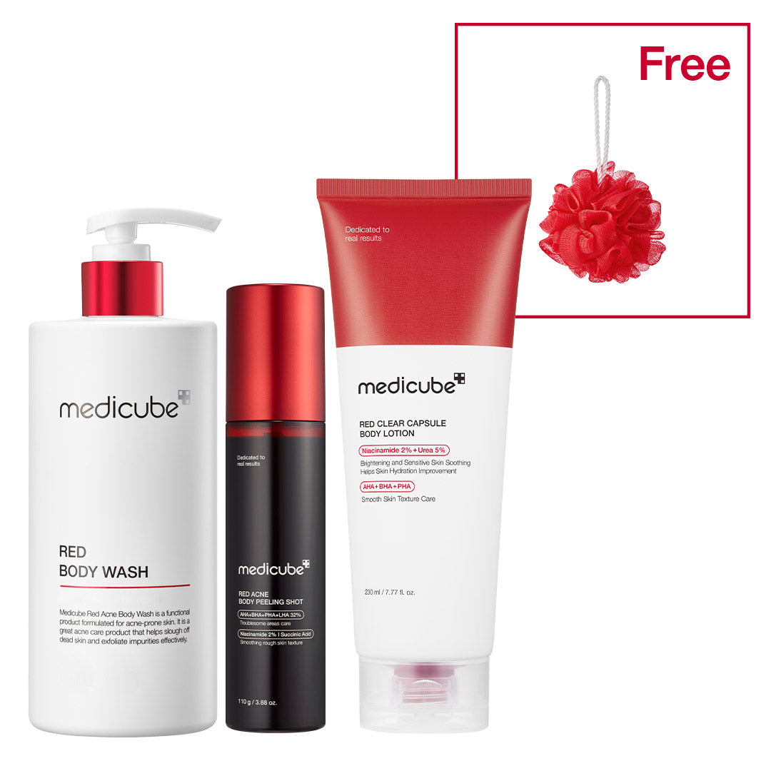 [GIFT] Red Glow Body Essentials